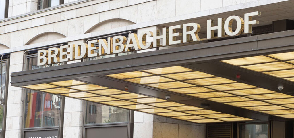 HOHE AUSZEICHNUNG FÜR DEN BREIDENBACHER HOF