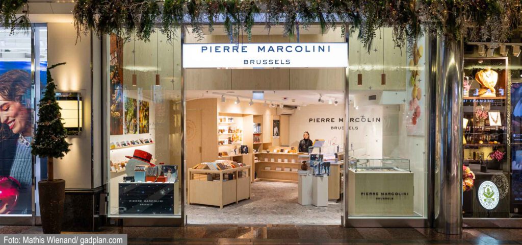 PIERRE MARCOLINI NEU IN DEN SCHADOW-ARCADEN