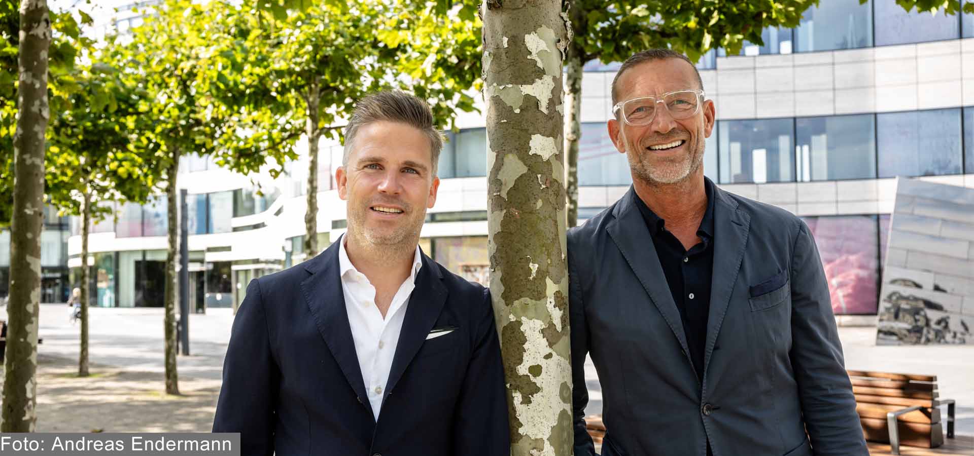 David Zimmermann und Andreas Rebbelmund