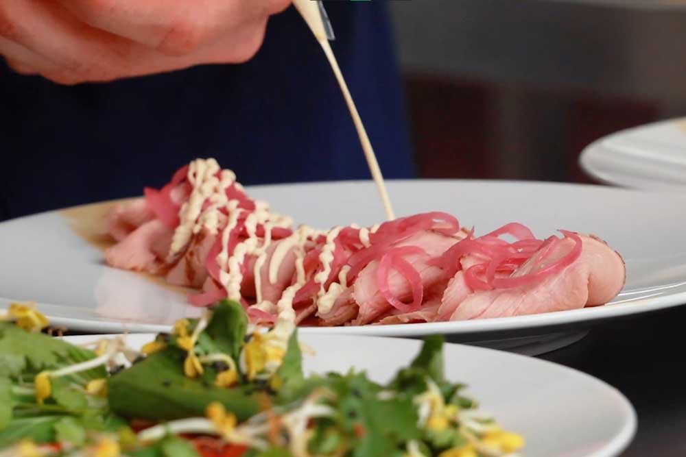 Essen auf dem Gourmetfestival