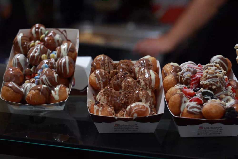 Essen auf dem Gourmetfestival