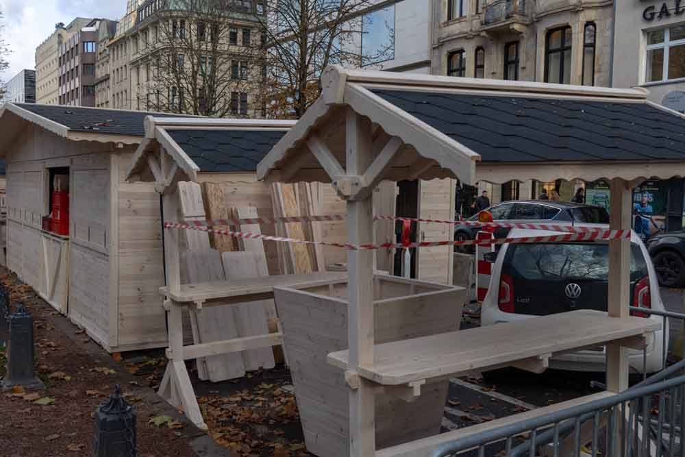 Aufbau Winter Village 2025