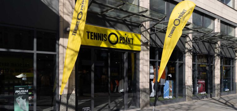 TENNIS-POINT ERÖFFNET AN DER KÖNIGSALLEE