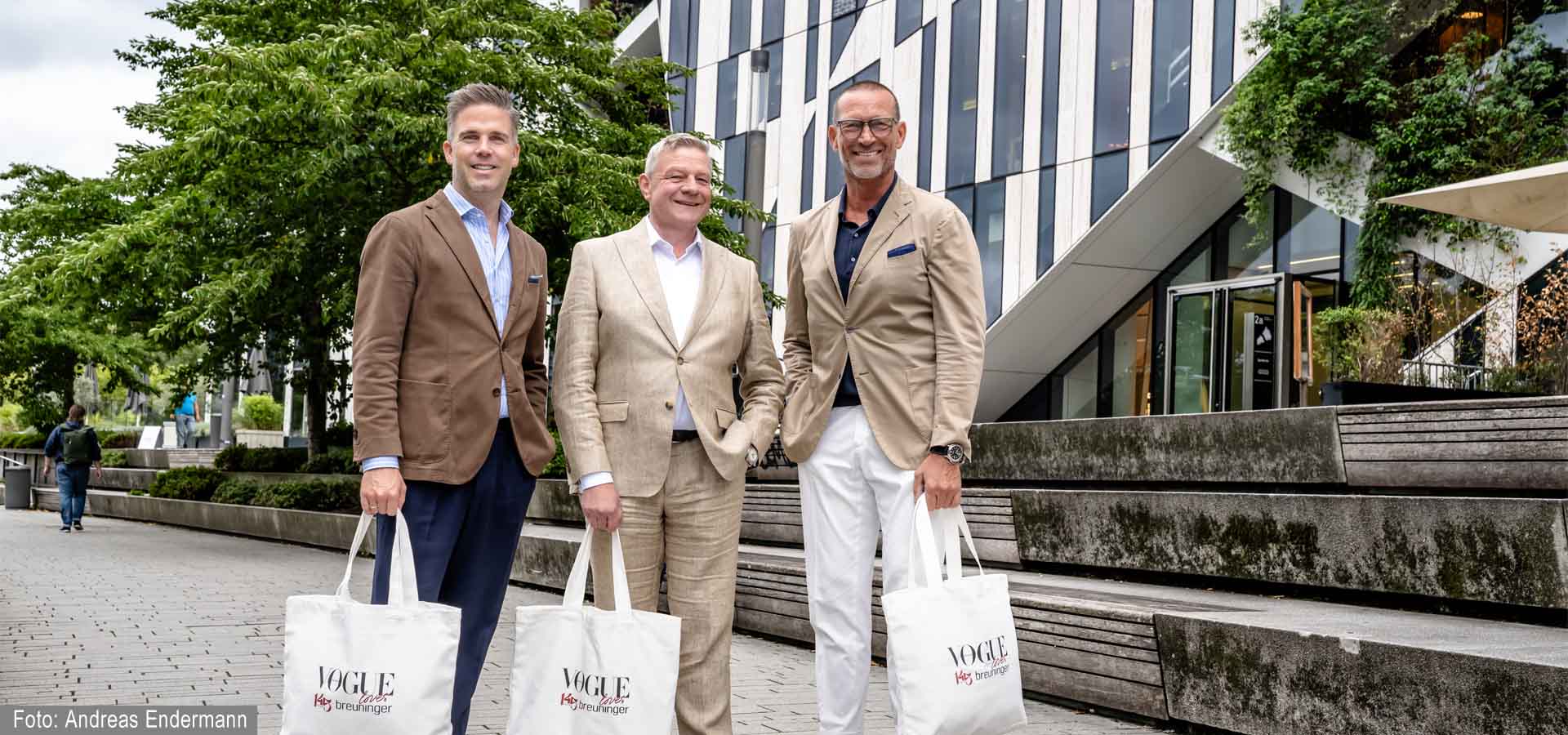 David Zimmermann, Andreas Stolz und Andreas Rebbelmund