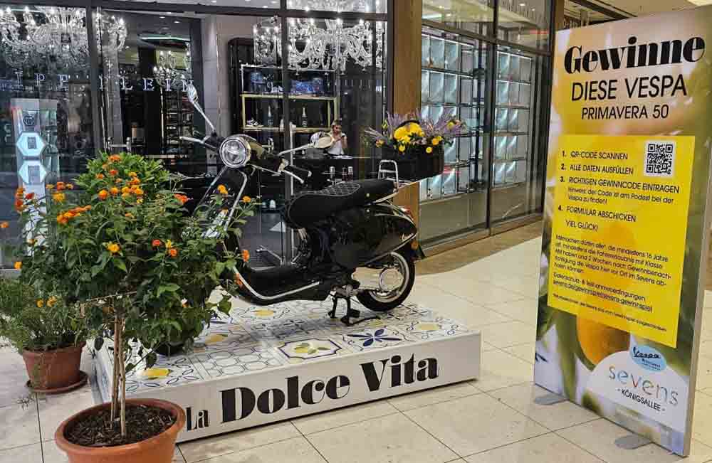 Vespa im Sevens